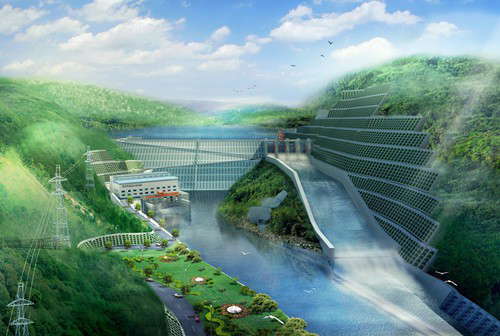 郑州老挝南塔河1号水电站项目